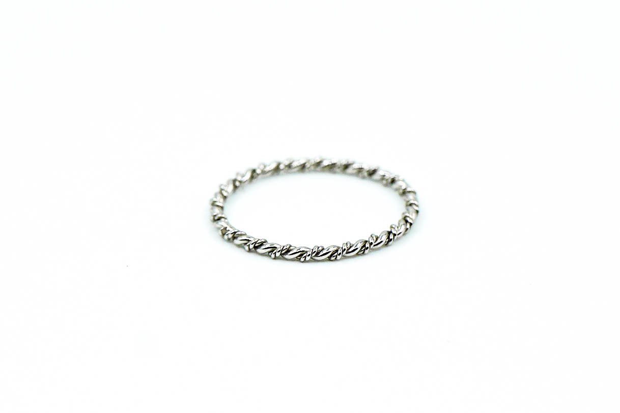 Braided Silver Ring