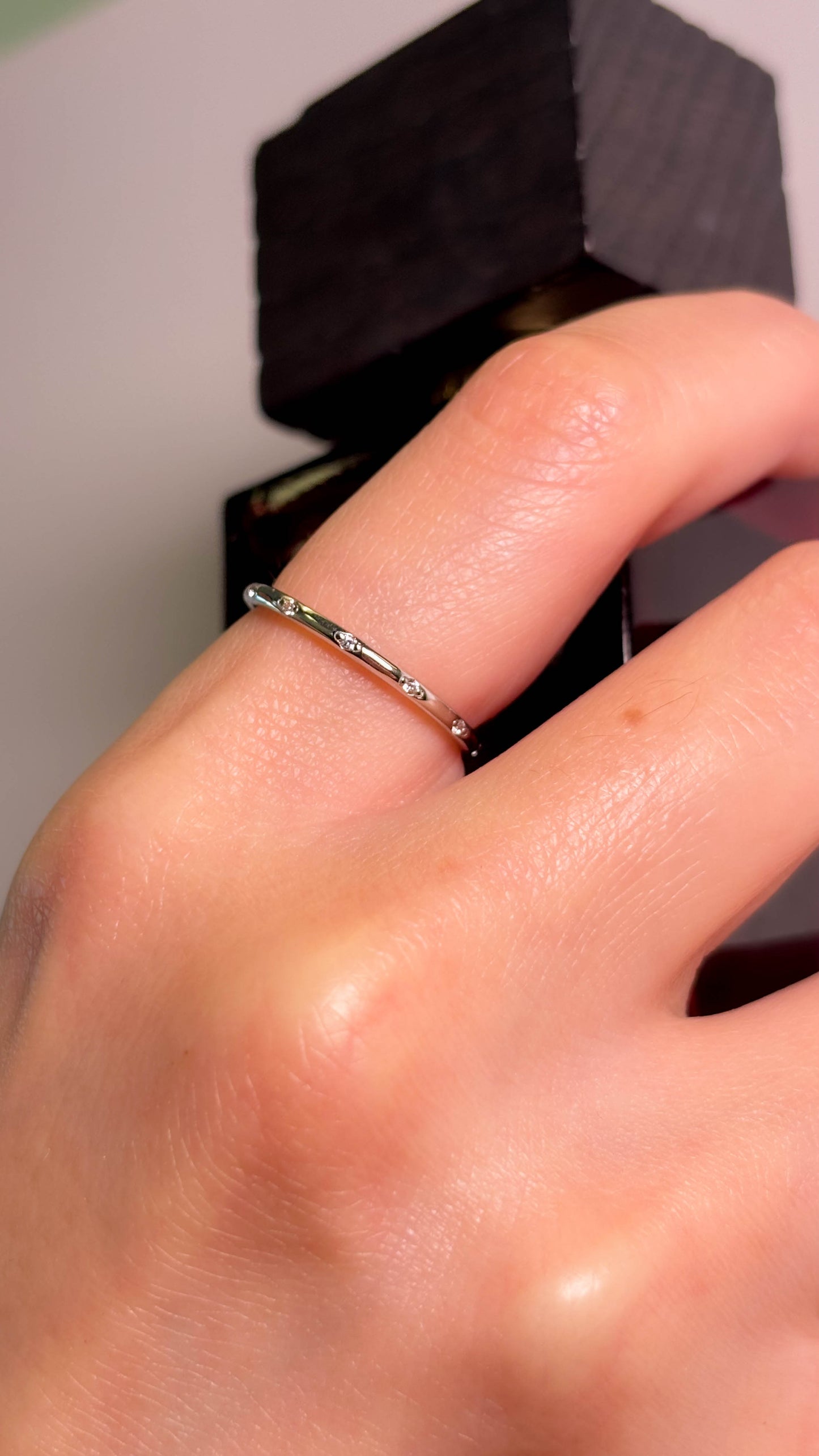 Silver CZ Ring