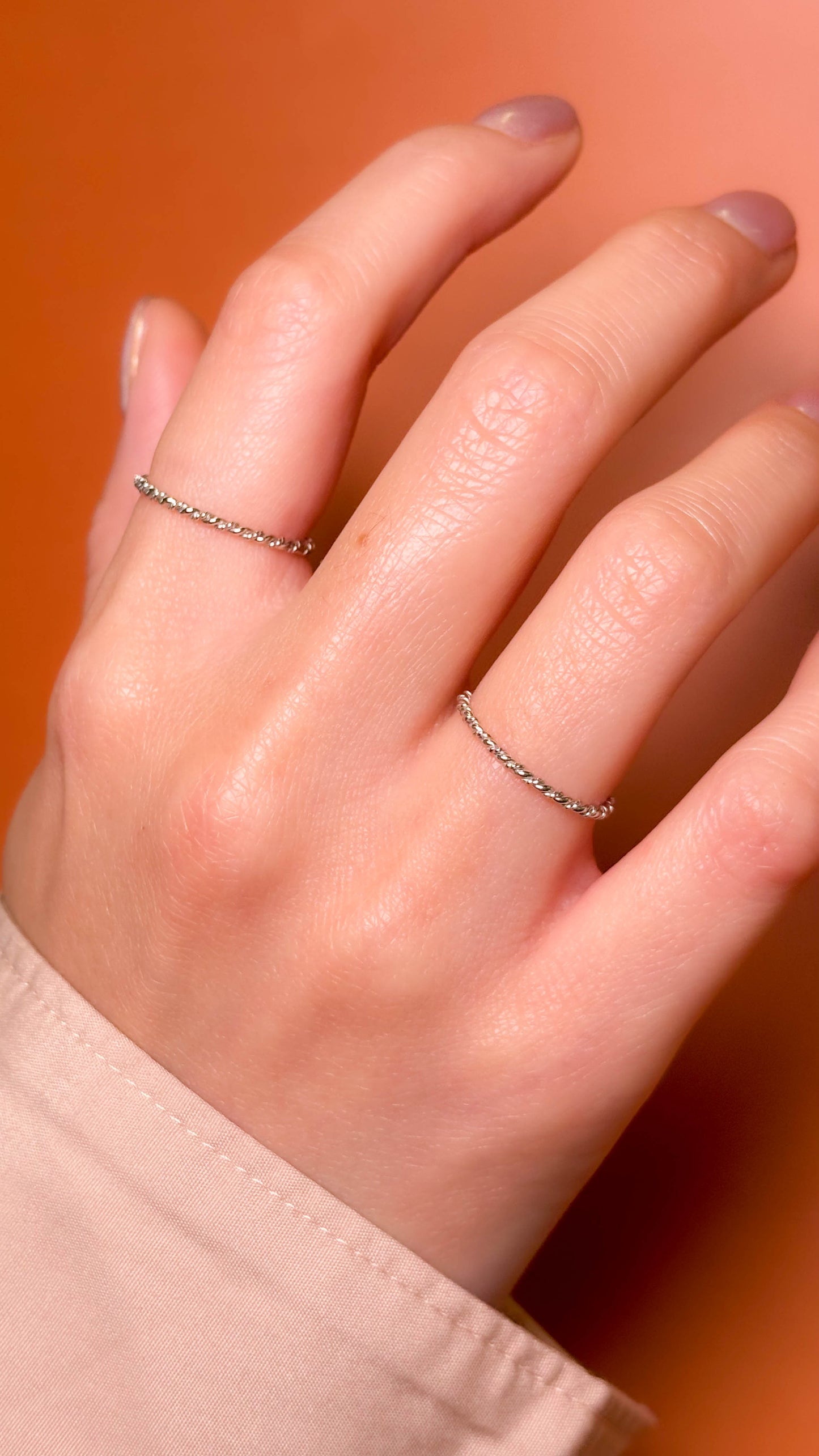 Braided Silver Ring