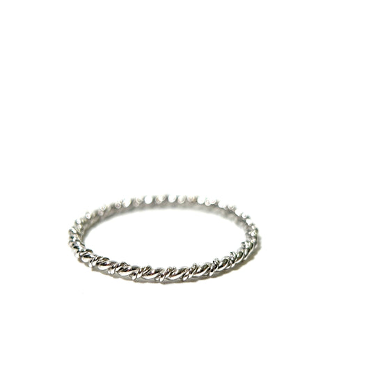 Braided Silver Ring