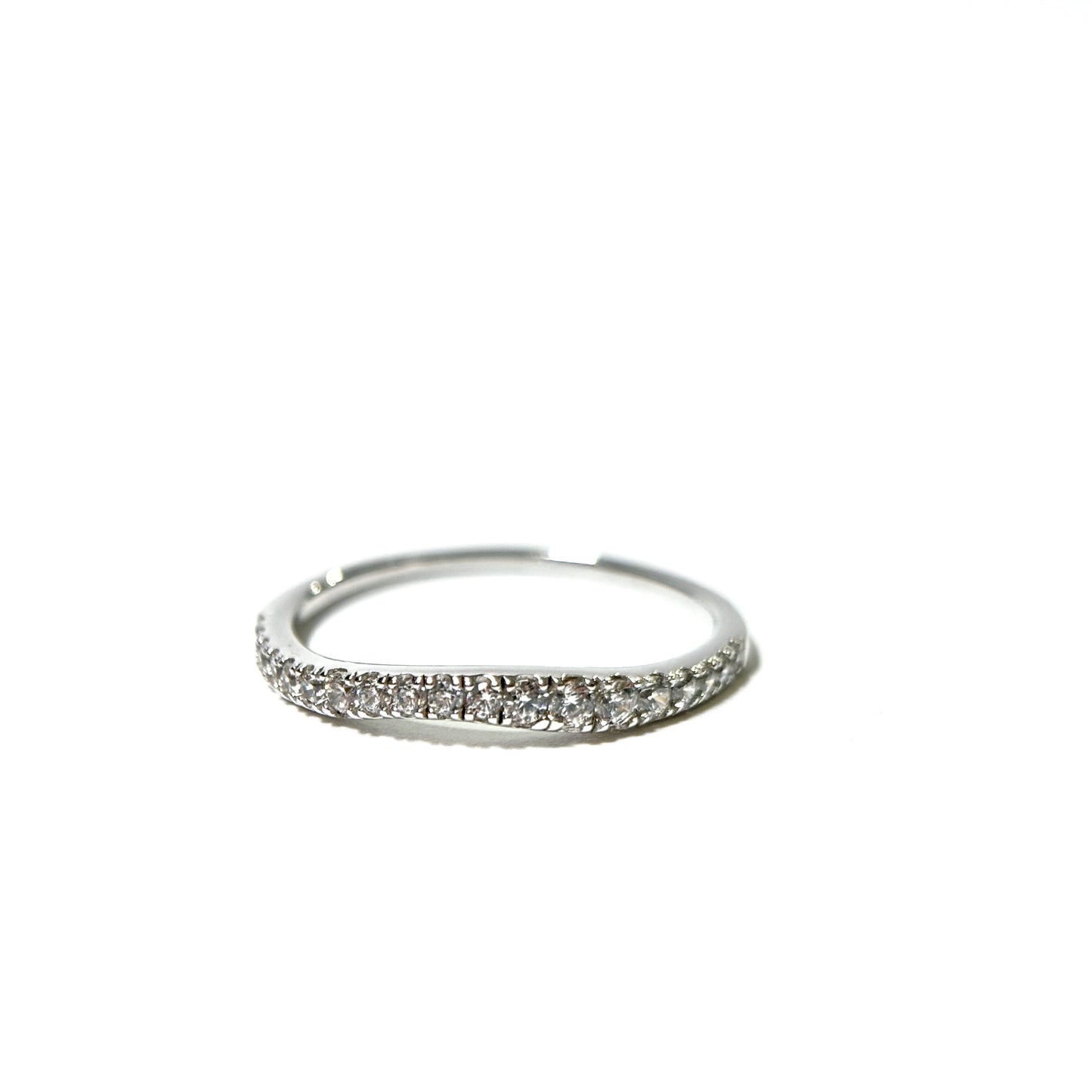 Flow CZ Paved Ring