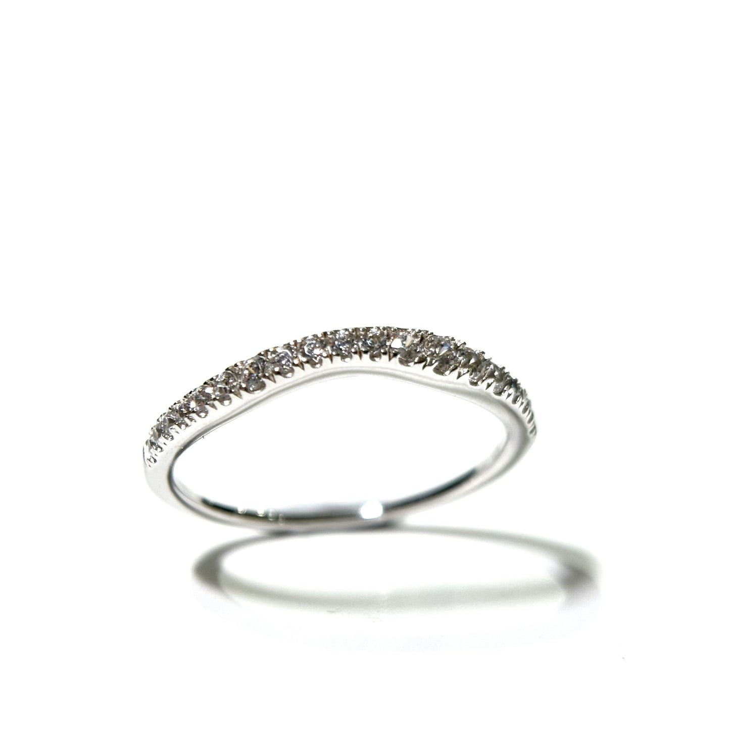 Flow CZ Paved Ring